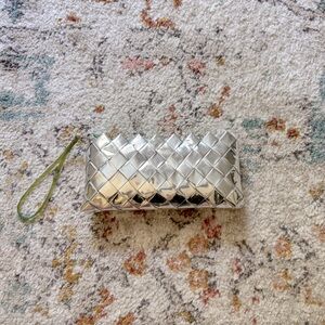 Chrome recycled clutch